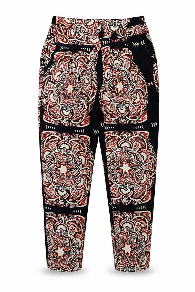 River Island Women's Multicoloured Cropped Trousers