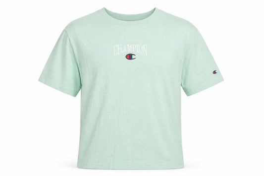 Champion Men's Green T-Shirt, Medium, Short Sleeve