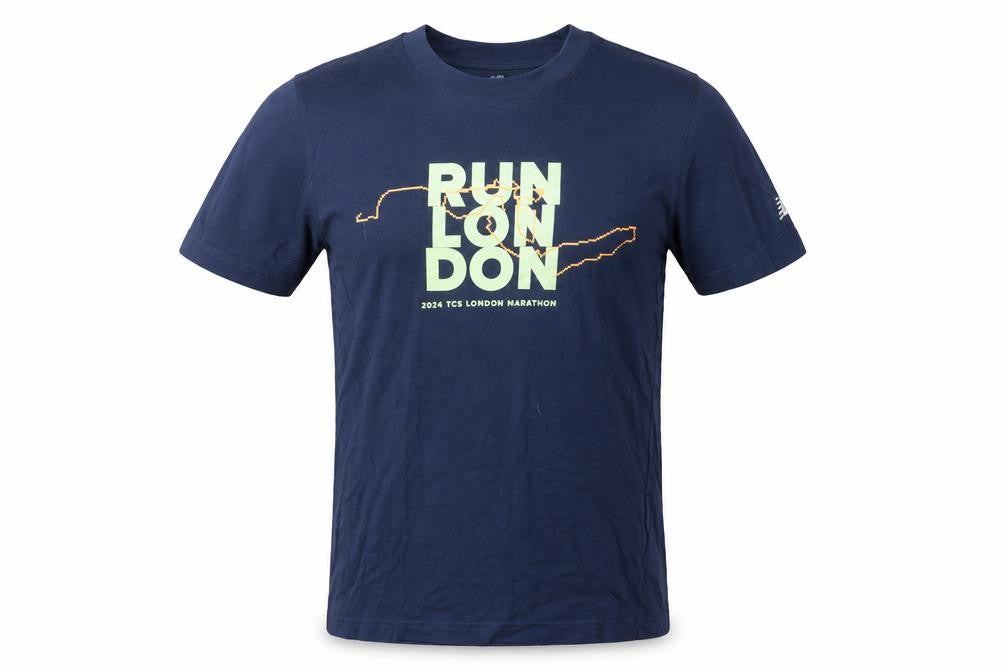 New Balance Men's Blue Sports T-Shirt M