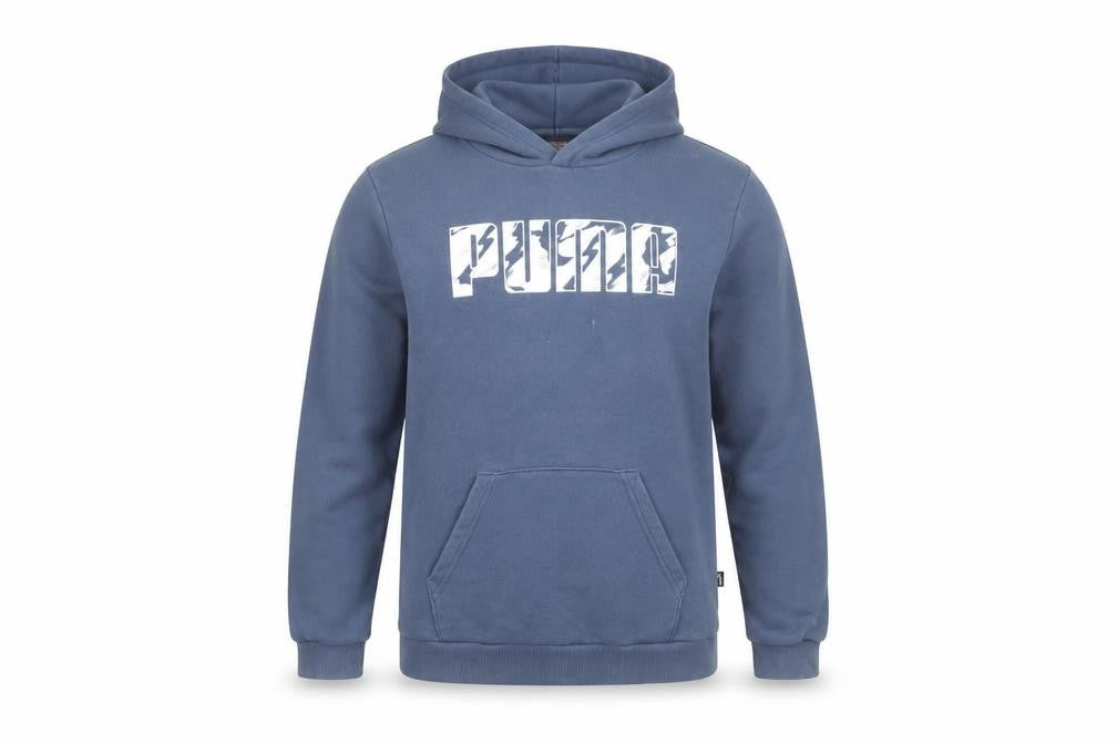 Puma Girls Blue 13-14 Years Pullover Hoodie