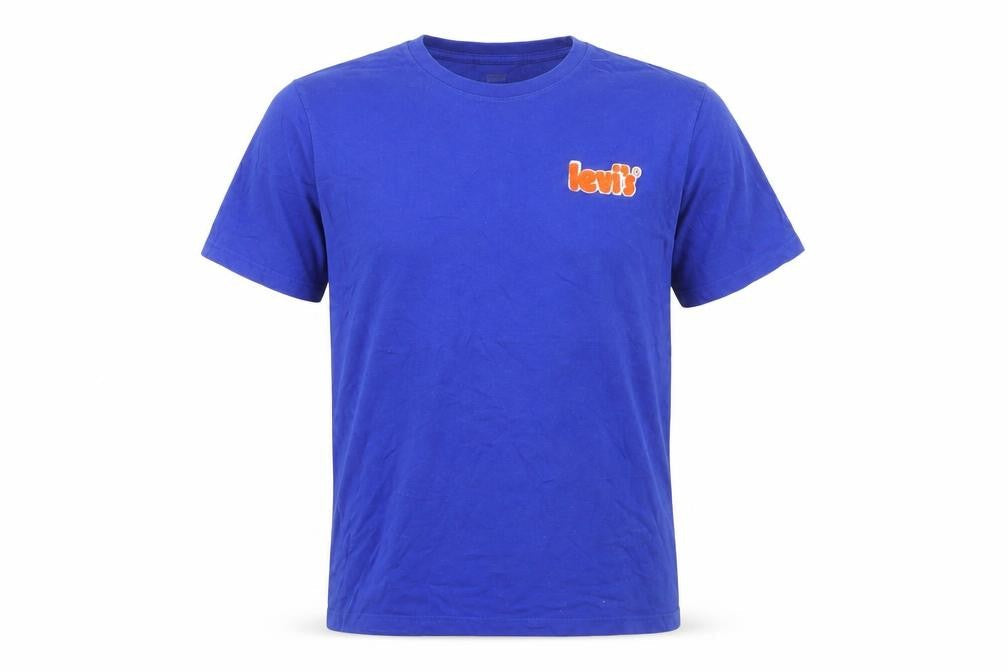 Levi's Men's Blue Relaxed Fit T-Shirt, M, Summer Style