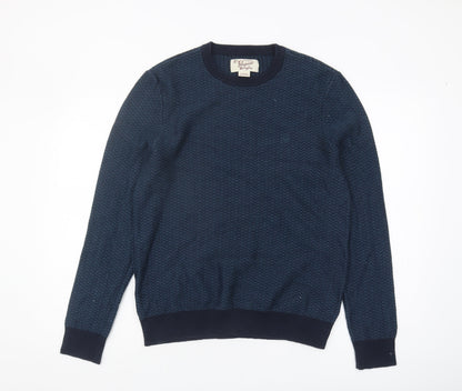 Original Penguin Men's Blue M Cotton Pullover Jumper