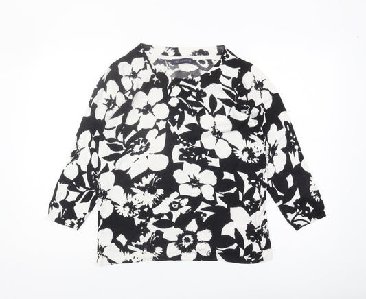 Marks and Spencer Women's Floral Jumper Size 14