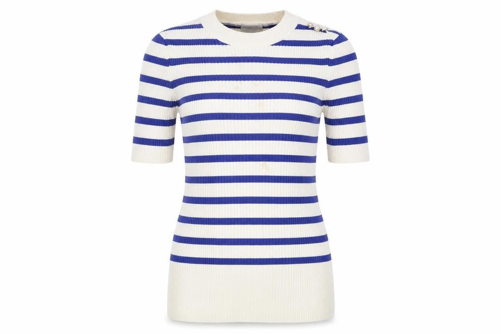 River Island Women's Striped Pullover Jumper, Size 10