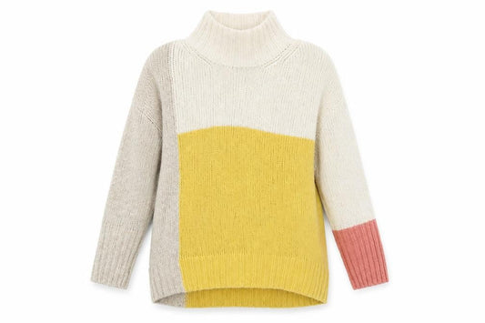 Marks & Spencer Women's Multicoloured High Neck Jumper S