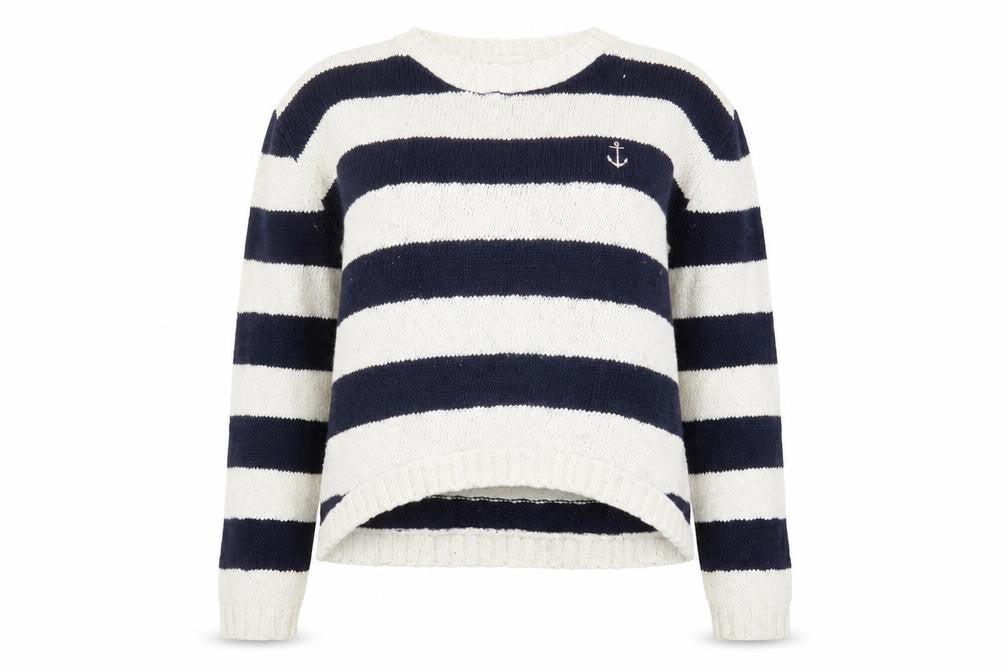 Blonde + Blonde Women's Multicoloured Pullover Jumper, Size 12