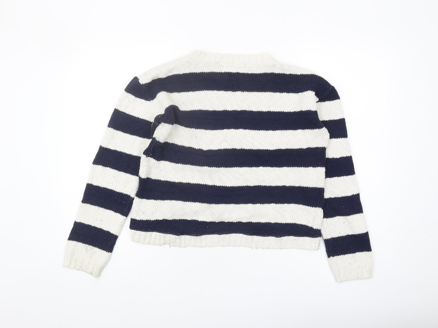 Blonde + Blonde Women's Multicoloured Pullover Jumper, Size 12