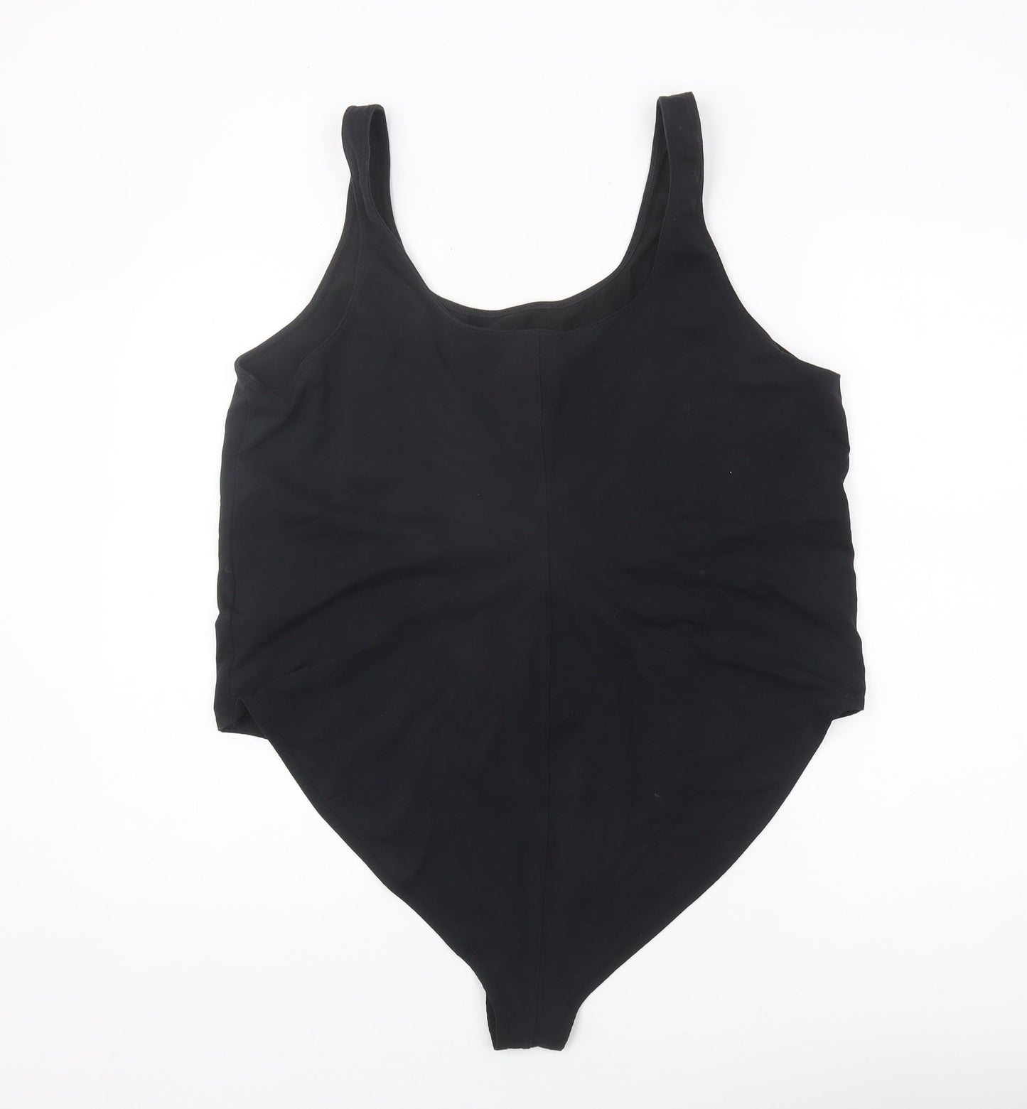 Nike Women's Black Leotard 2XL Cotton Blend Athletic