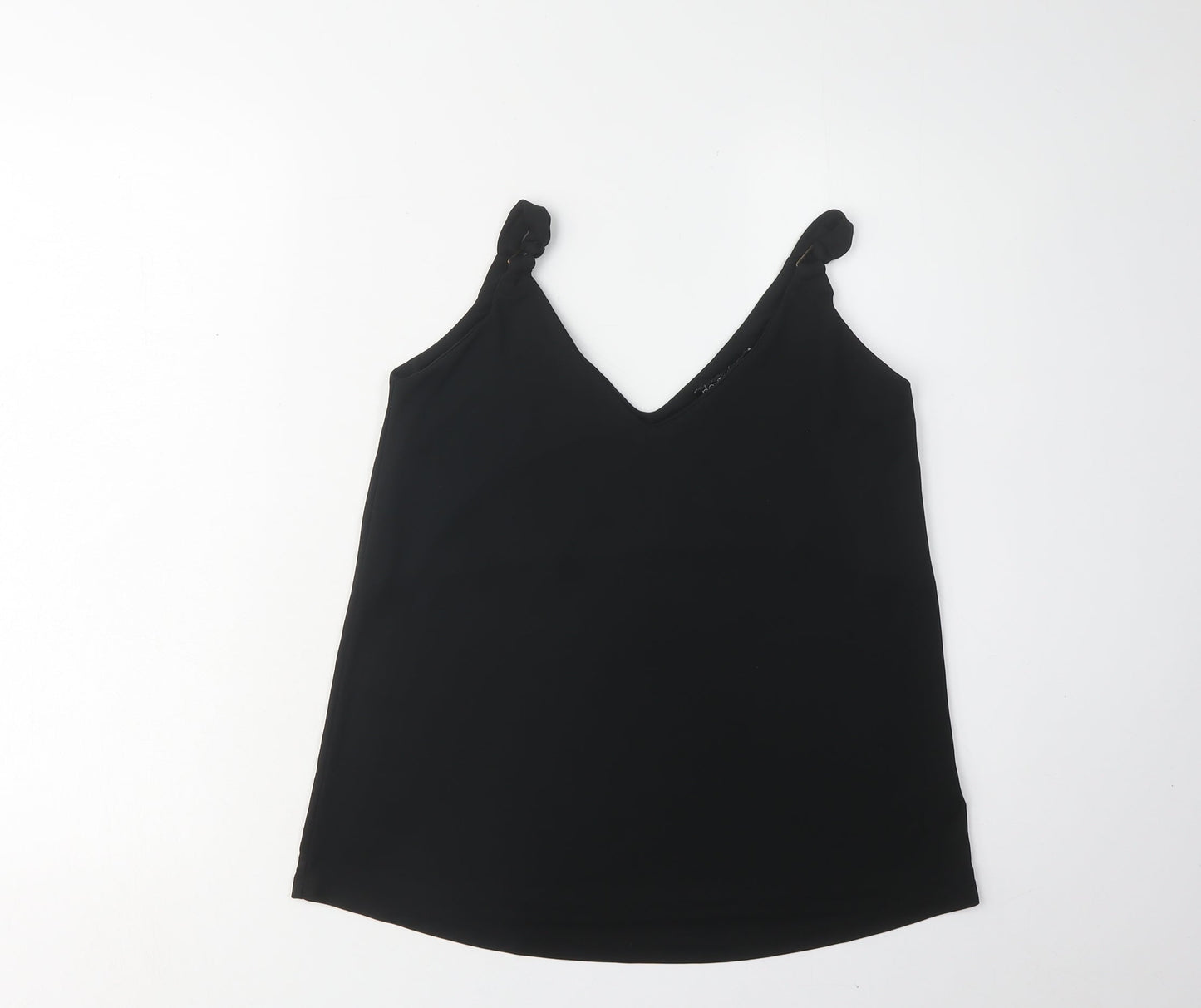 Next Women's Black Camisole Tank Top - Size 6 Petite