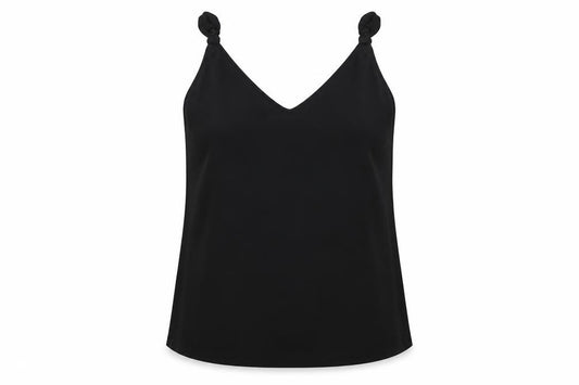 Next Women's Black Camisole Tank Top - Size 6 Petite