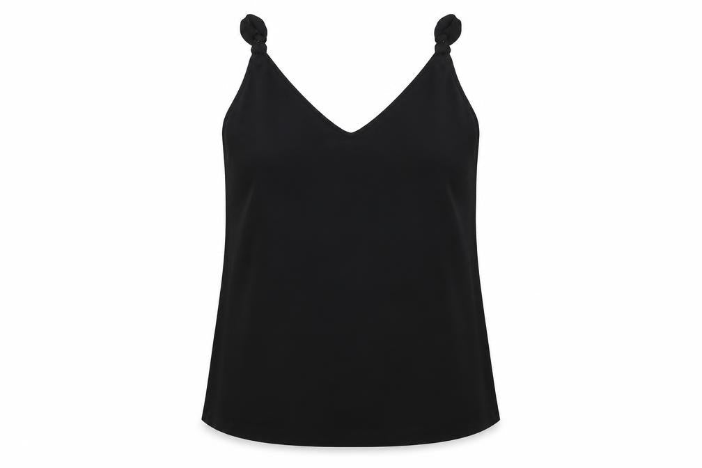 Next Women's Black Camisole Tank Top - Size 6 Petite