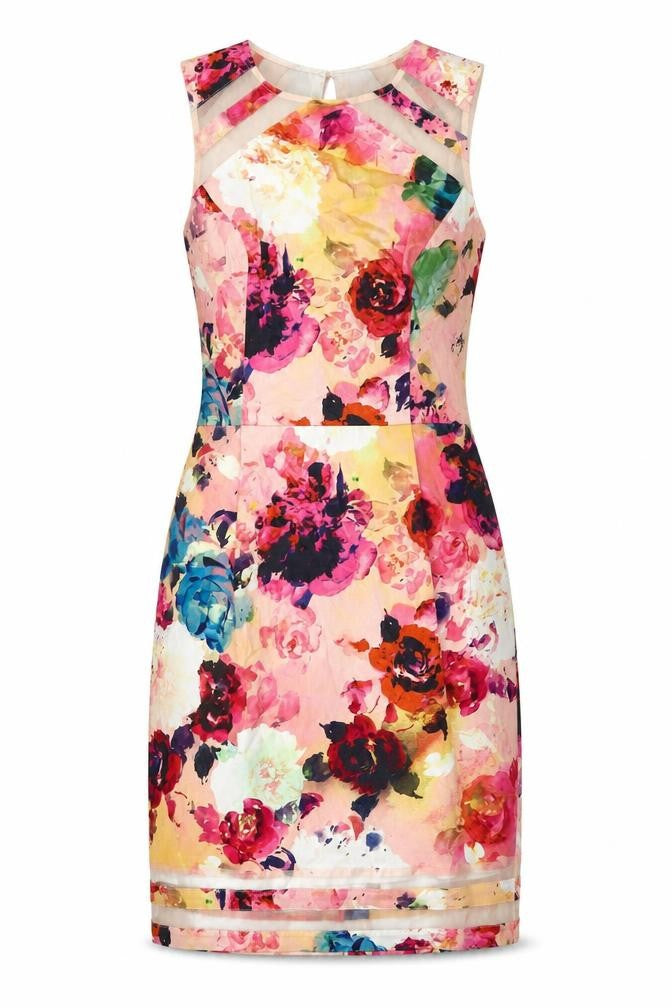 Warehouse Women's Floral Sheath Dress Size 10