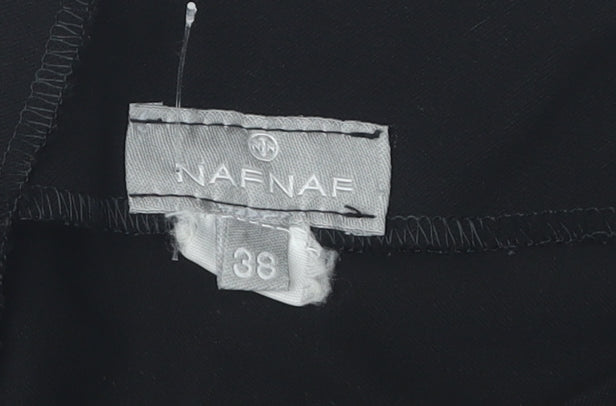 NAFNAF Black Women's Flared Trousers Size 10