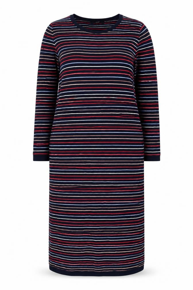 Next Women's Multicoloured Striped Dress Size 14