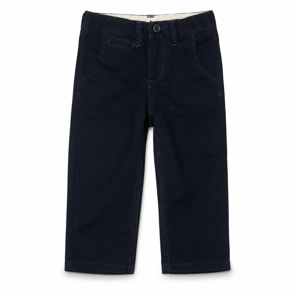 BabyGap Boys Black Chino Trousers, 2 Years, Cotton, Adjustable Waist