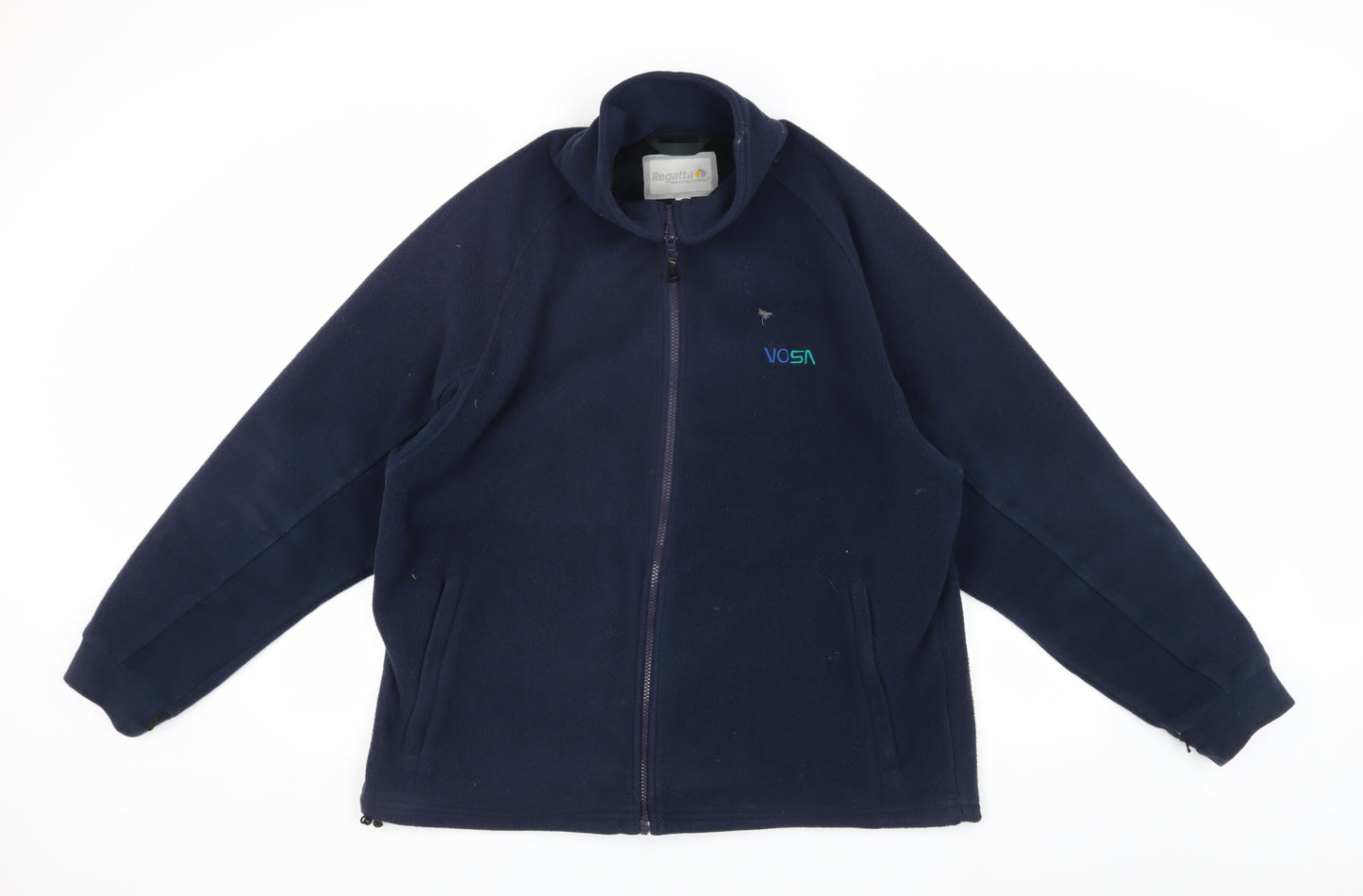 Regatta Men's Blue Fleece Jacket, Size M