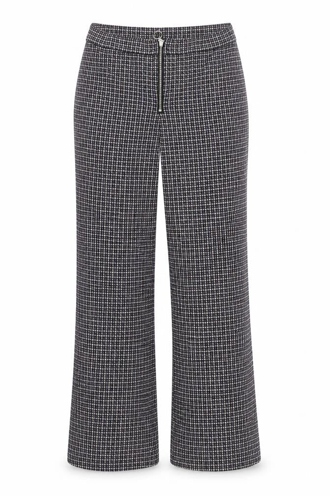 Monki Women's Multicoloured Flared Trousers M