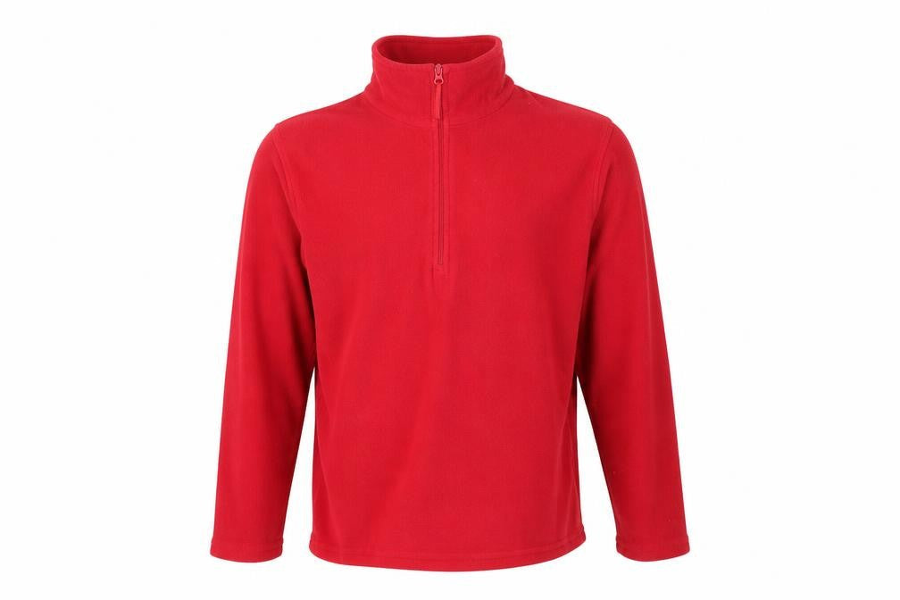 Mountain Warehouse Men's Red Medium 1/4 Zip Fleece Sweatshirt