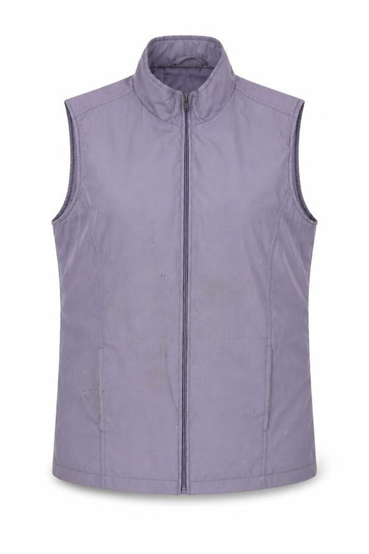 EWM Women's Purple Polyester Waistcoat M