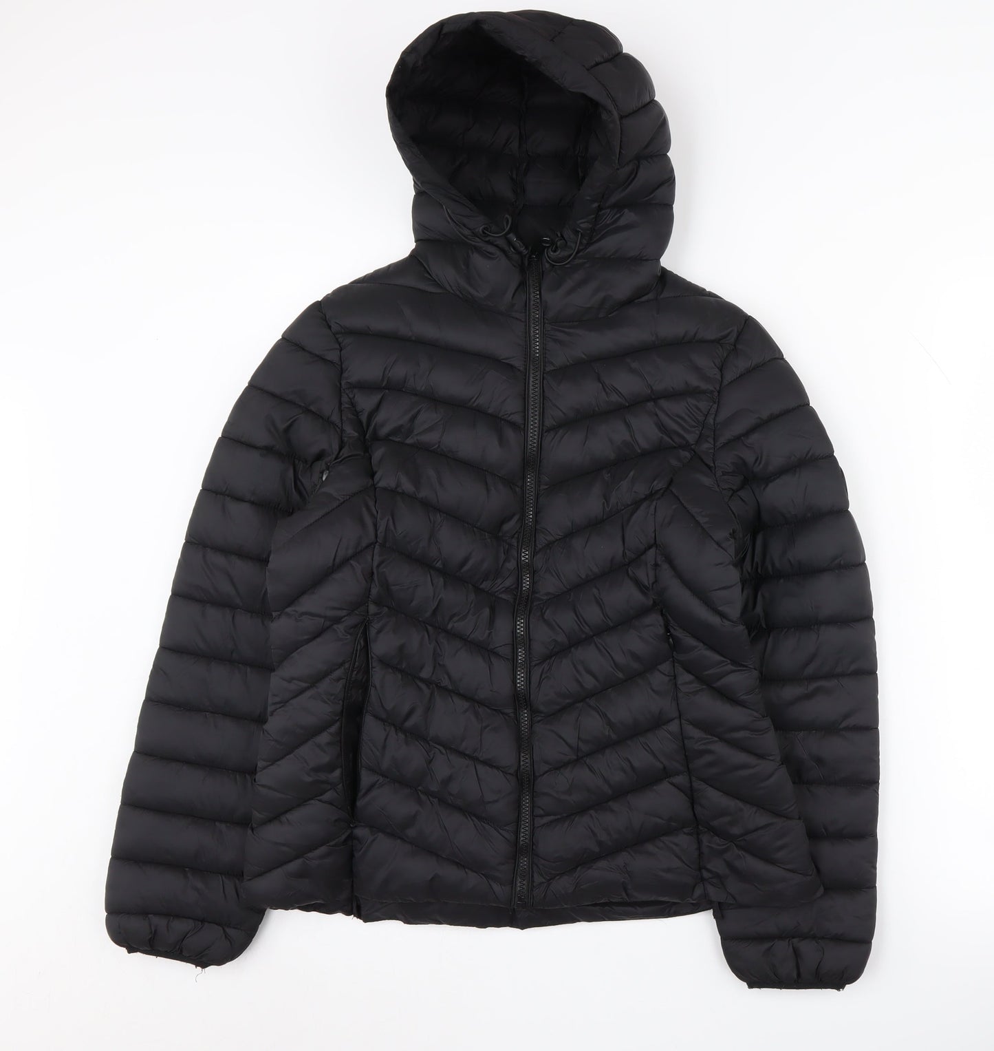 SoulCal & Co Women's Black Puffer Jacket Size 10