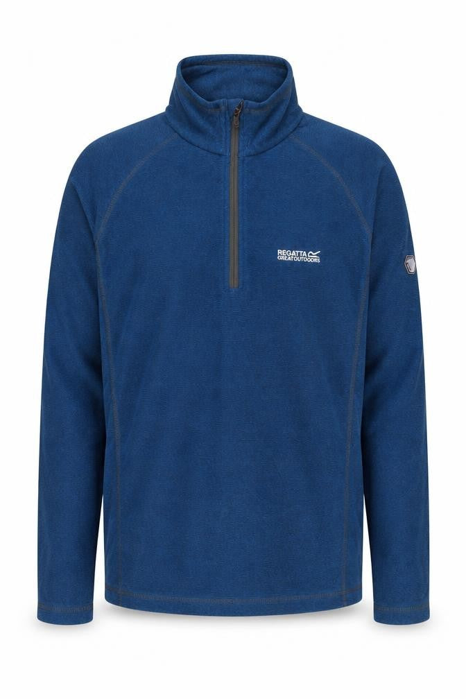 Regatta Men's Blue 1/4 Zip Sweatshirt - Size M Outdoor