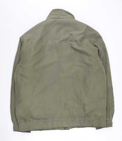 EWM Men's Green Basic XL Jacket for Autumn