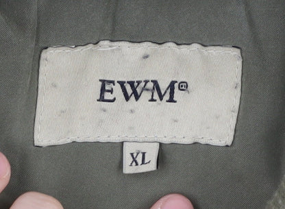 EWM Men's Green Basic XL Jacket for Autumn