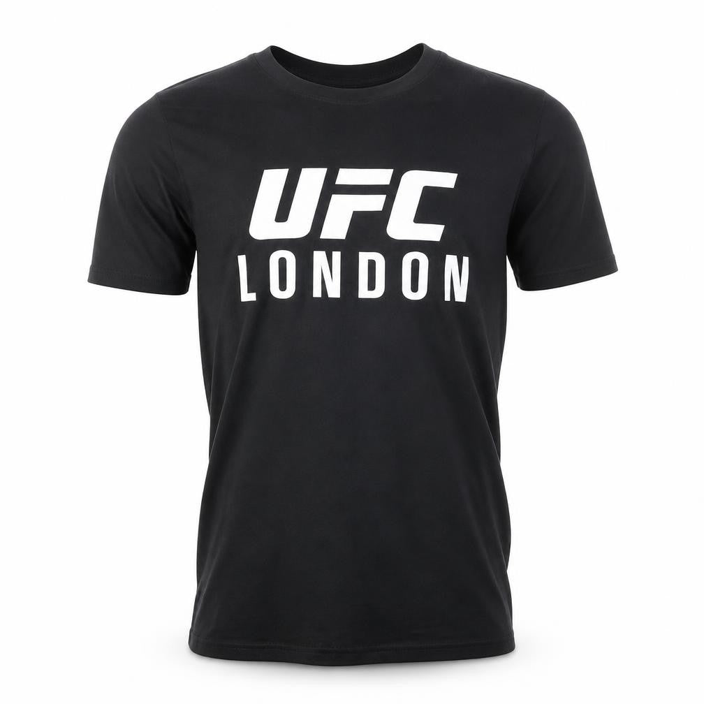 UFC Men's Black London T-Shirt M - Sports Theme