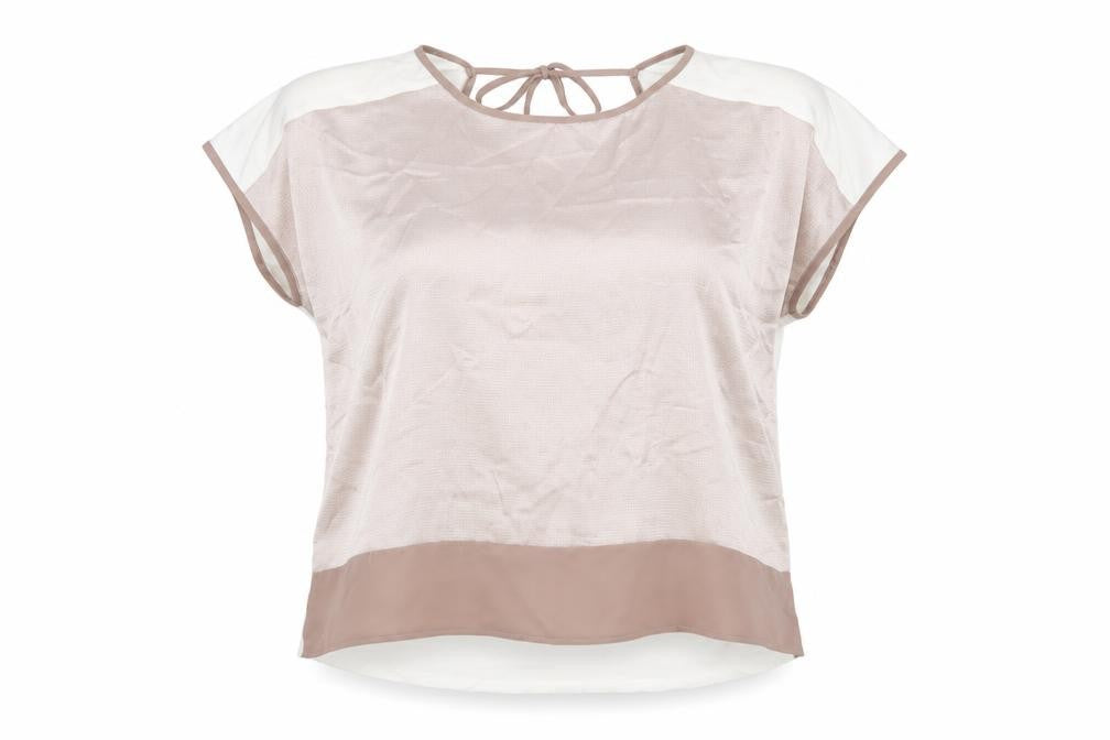 Oasis Women's Beige Sleeveless Top L