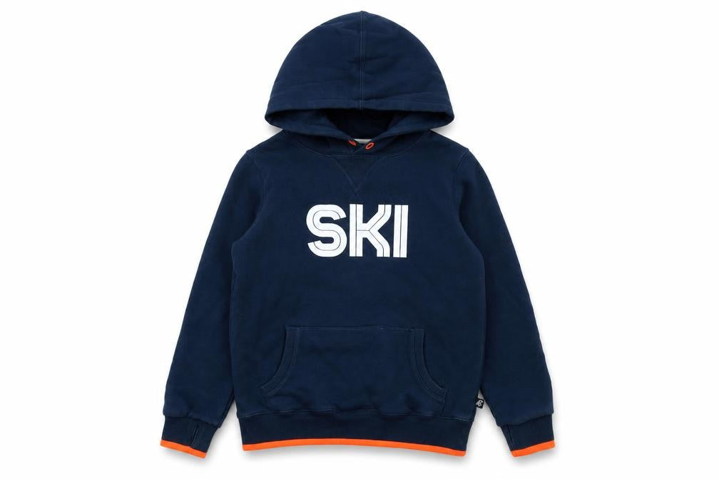 St. Bert's Boys Blue Ski Pullover Hoodie, Size 9-10 Years