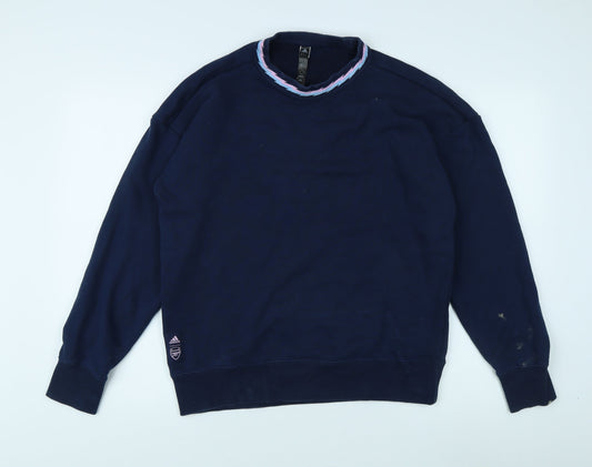 Adidas Blue Sweatshirt Unisex S
