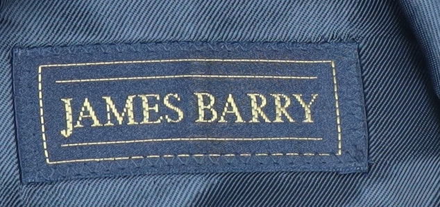 James Barry Men's Blue Blazer Size 40R Formal Jacket