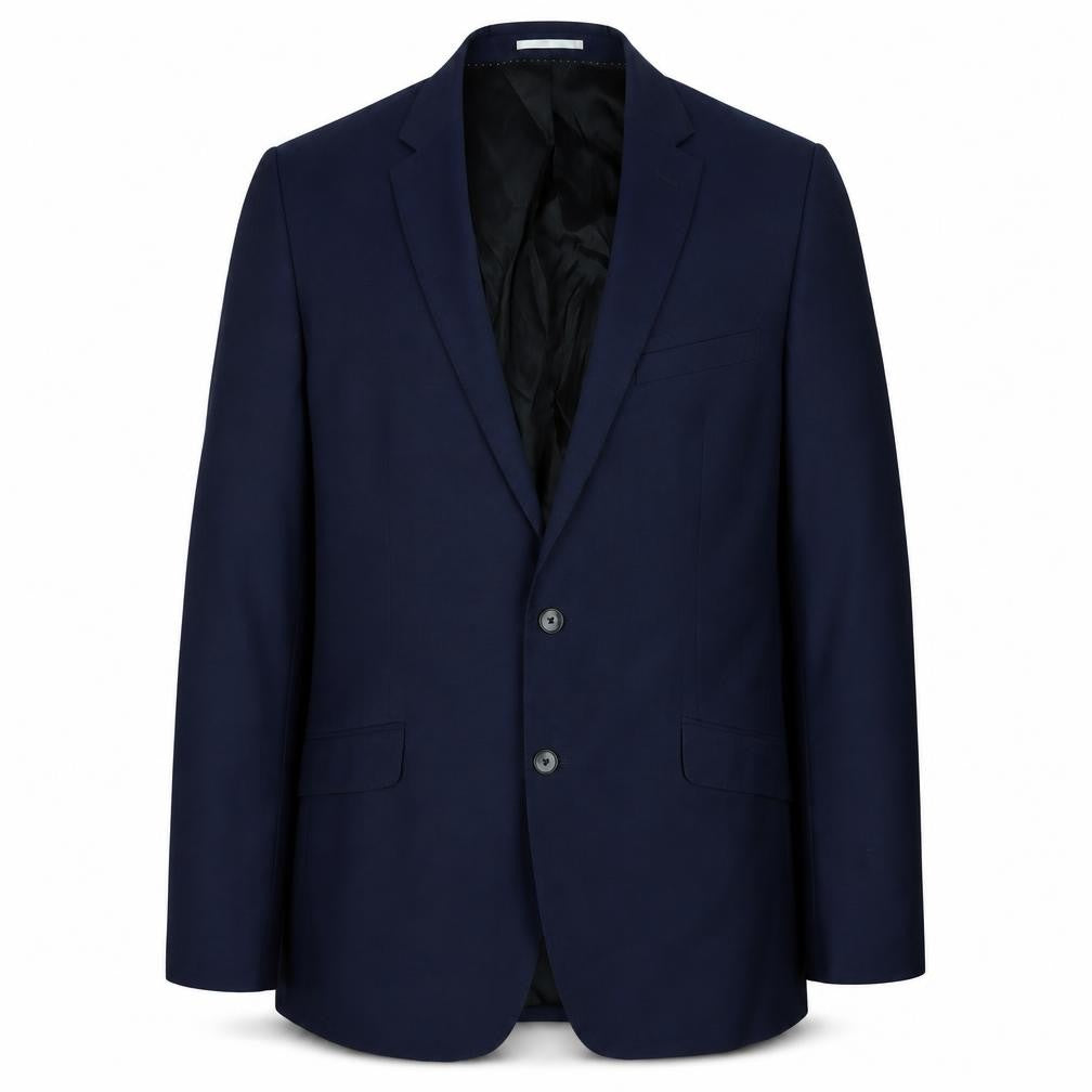 John Lewis Men's Blue Slim Fit Wool Blazer 42L