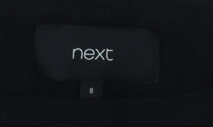 Next Women's Black Pullover Jumper Size 8 Studded