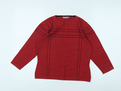 Marks & Spencer Women's Red Blouse Size 14