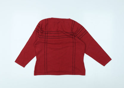 Marks & Spencer Women's Red Blouse Size 14