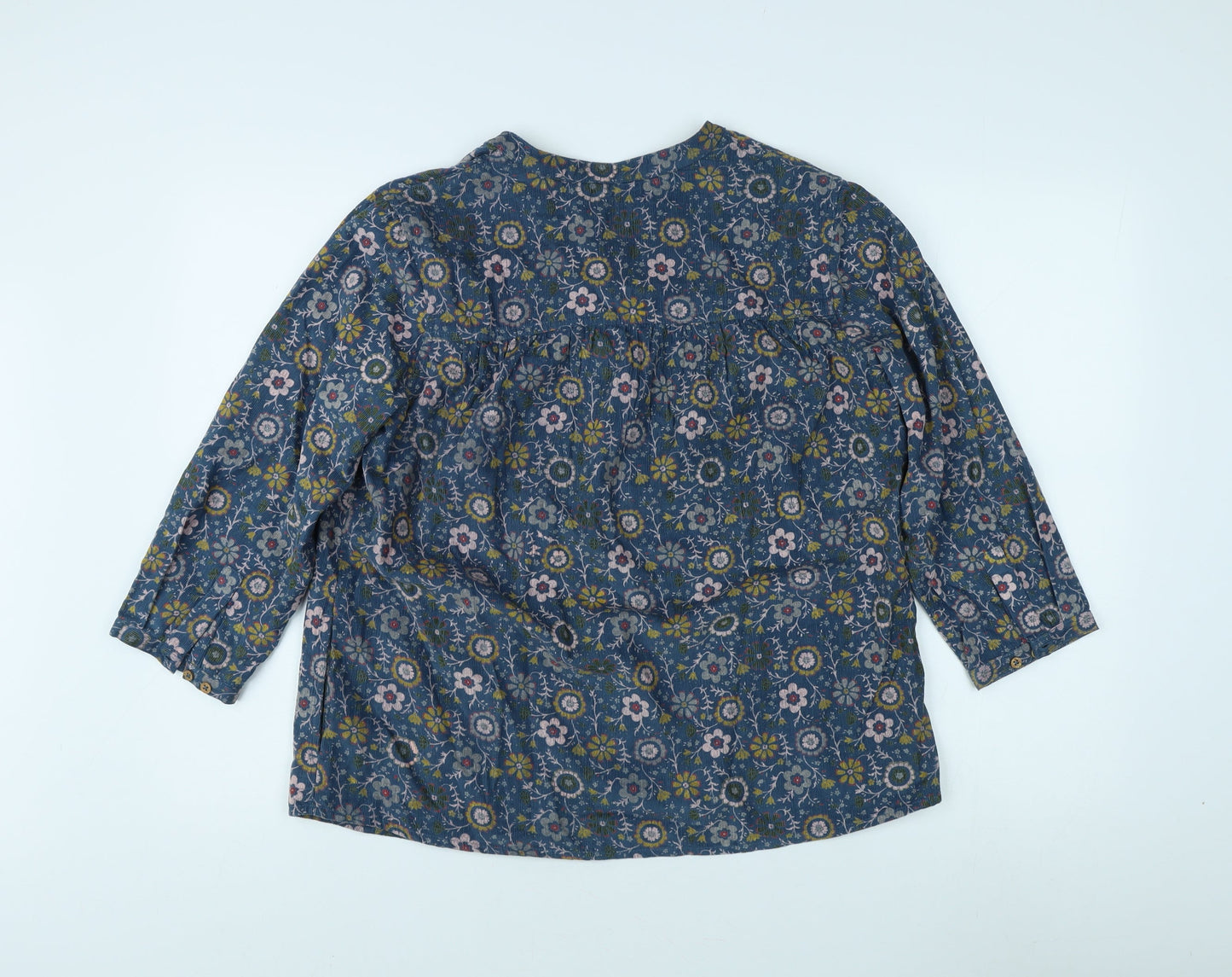 Brakeburn Women's Multicoloured Floral Tunic Blouse Size 10