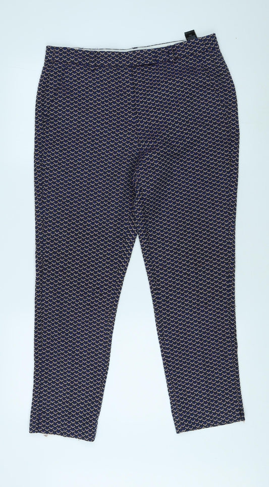Marks and Spencer Women's Multicoloured Slim Trousers