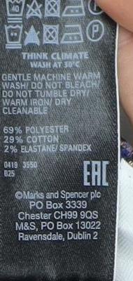 Marks and Spencer Women's Multicoloured Slim Trousers