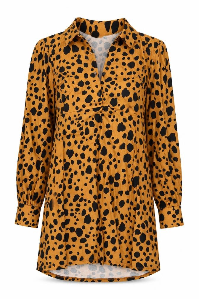 ASOS DESIGN Women's Multicoloured Animal Print Top
