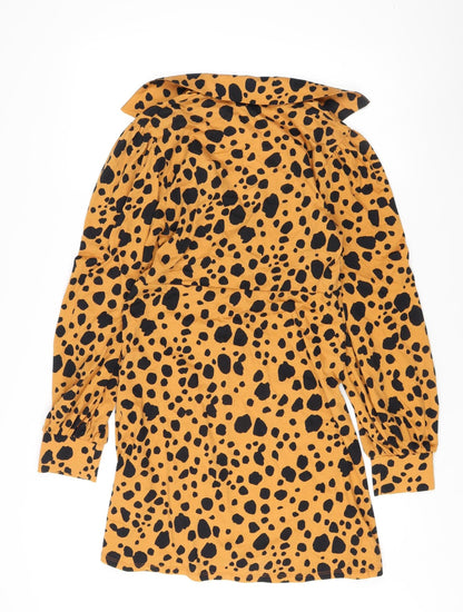 Back view of ASOS DESIGN Women's Multicoloured Animal Print Top