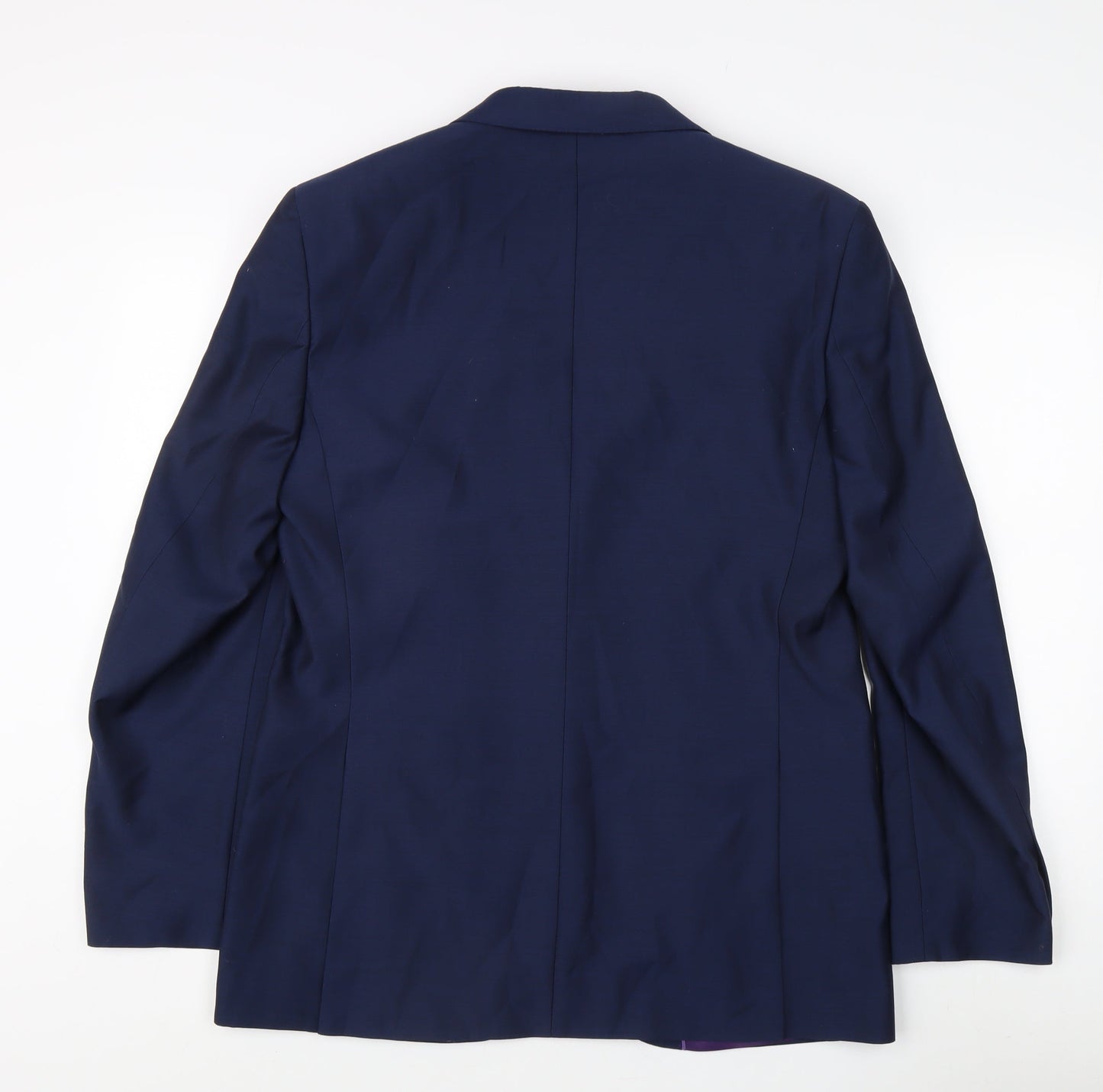 Marks and Spencer Men's Blue Blazer, Size 40 Regular Fit