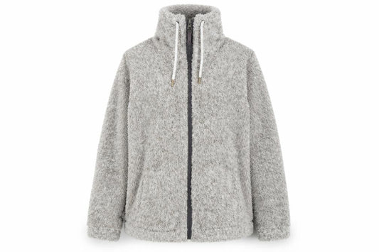 ESMARA Unisex Grey Basic Full Zip Jacket L