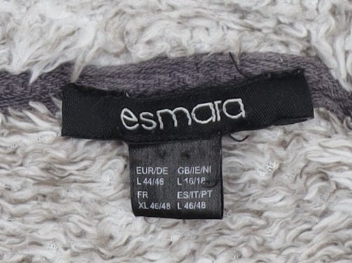 Esmara Unisex Grey Basic Full Zip Jacket L