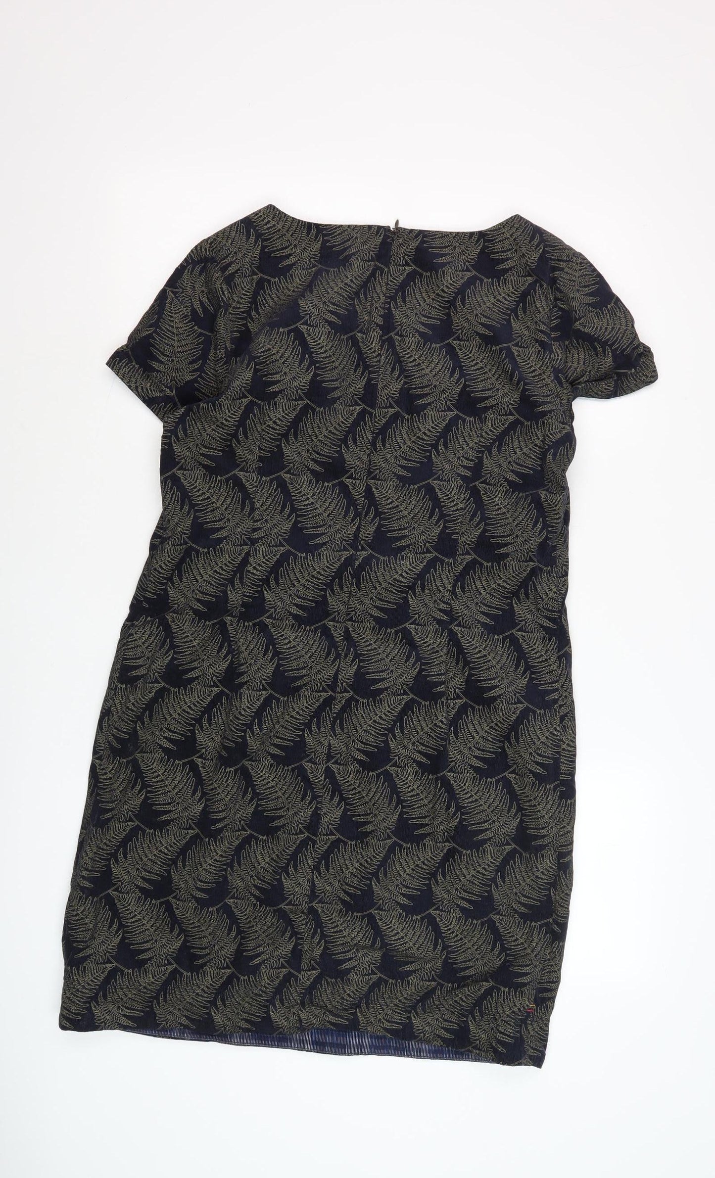 White Stuff Women's Black Floral Shift Dress Size 12