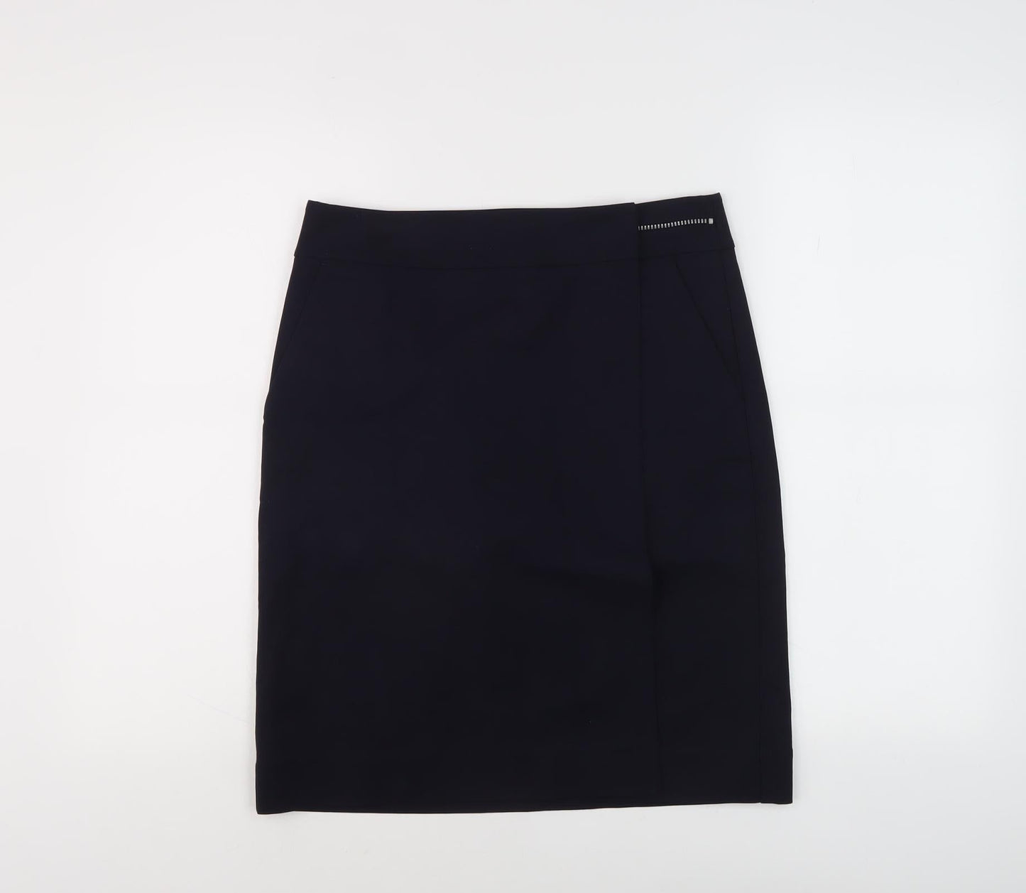 Jigsaw Women's Black Knee-Length Pencil Skirt Size 10
