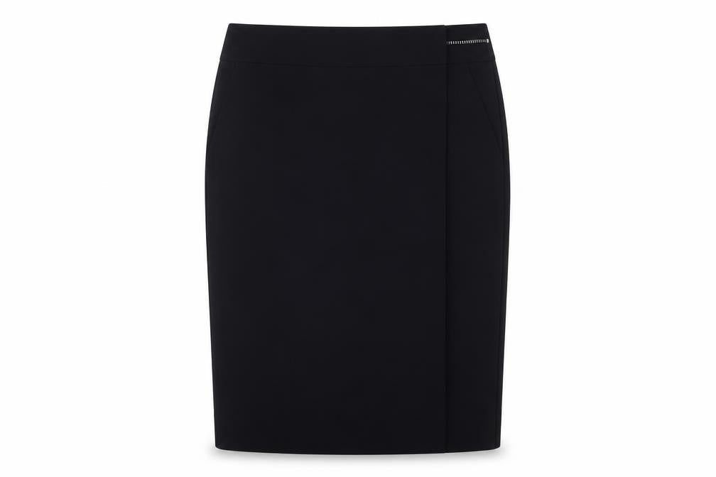 Jigsaw Women's Black Knee-Length Pencil Skirt Size 10