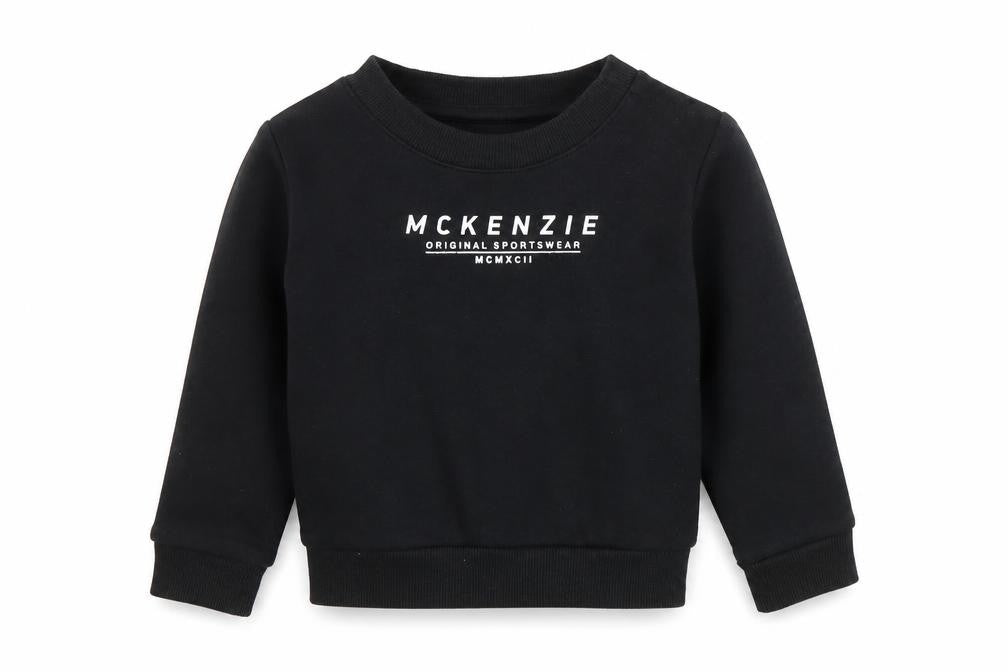 McKenzie Boys Black Pullover Sweatshirt - Size 2 Years