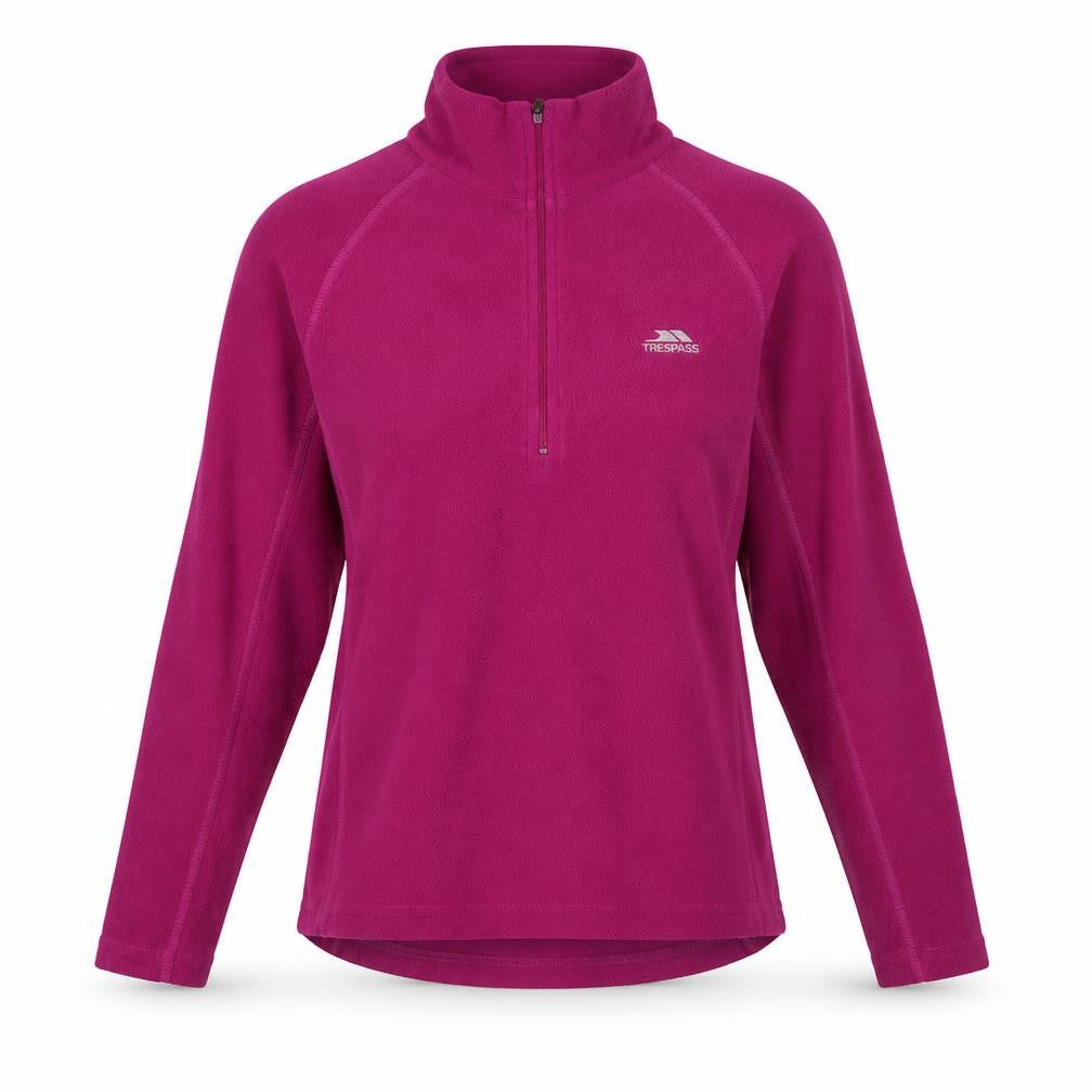 Trespass Women's Pink Fleece Sweatshirt L Zip