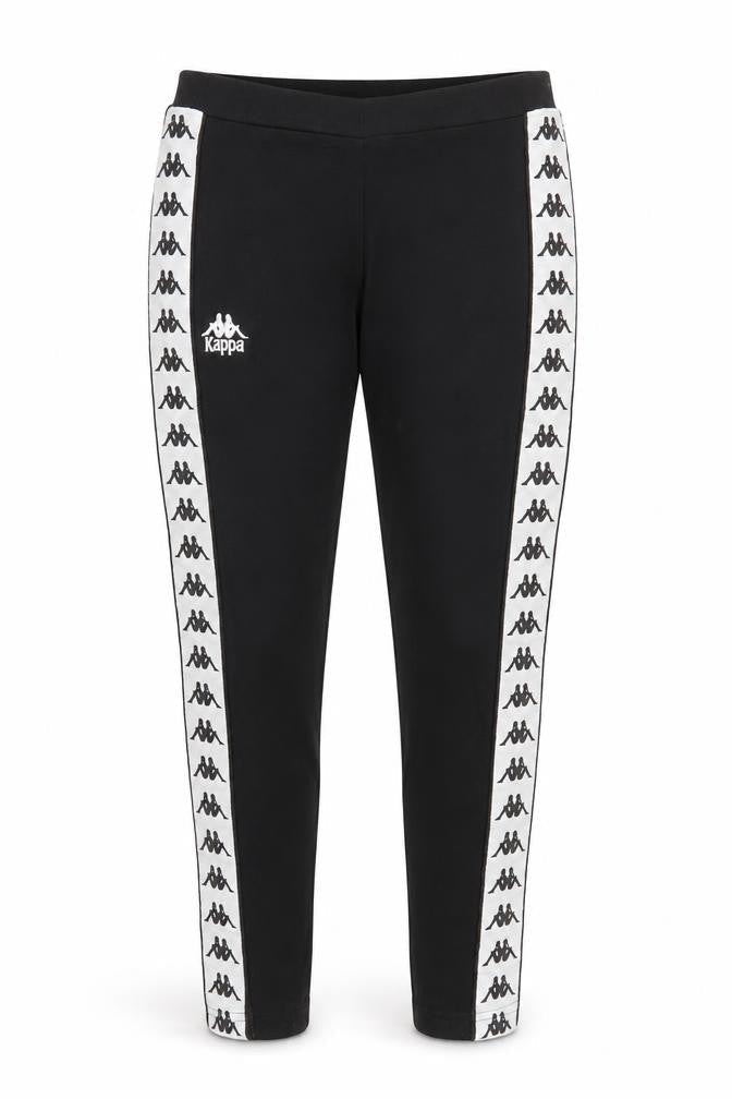 Kappa Women's Black Track Pants S - Gym Skinny Fit